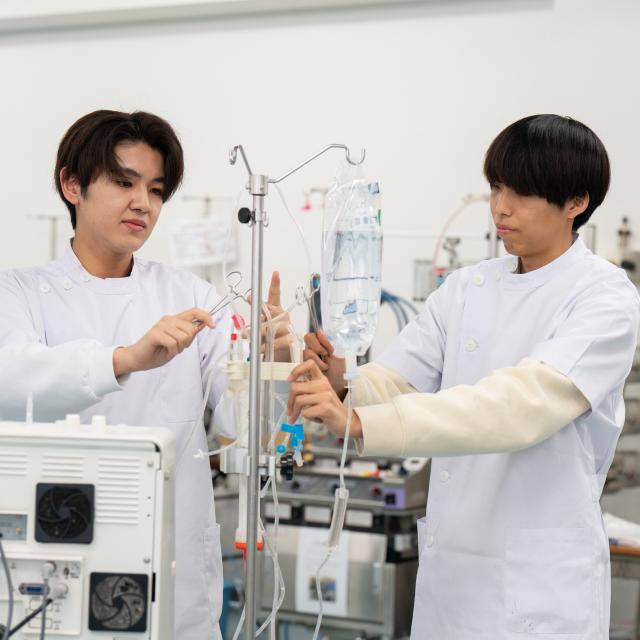 四国医療工学専門学校 【臨床工学学科】医療体験ミッション2