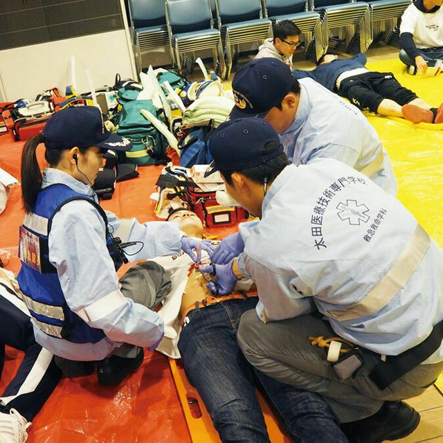 太田医療 オープンキャンパスspring 救急救命学科 太田医療技術専門学校のオープンキャンパス情報と予約申込 スタディサプリ 進路