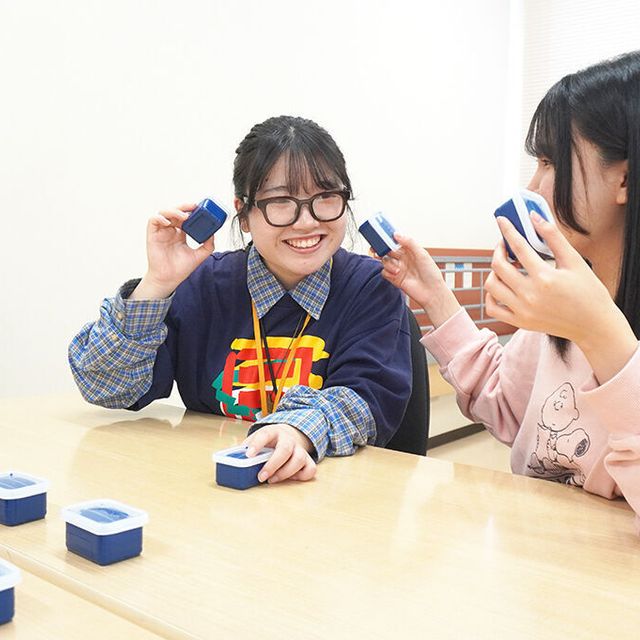 新潟こども医療専門学校 高校３年生対象「保育・教育体験」★耳が頼りのビンゴゲーム★1