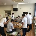 宮崎リハビリテーション学院 理学療法体験（ADLブース）：自助具や生活環境を体験