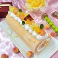 華調理製菓専門学校 体験実習付きオープンキャンパス～パティシエの桃ロールケーキ