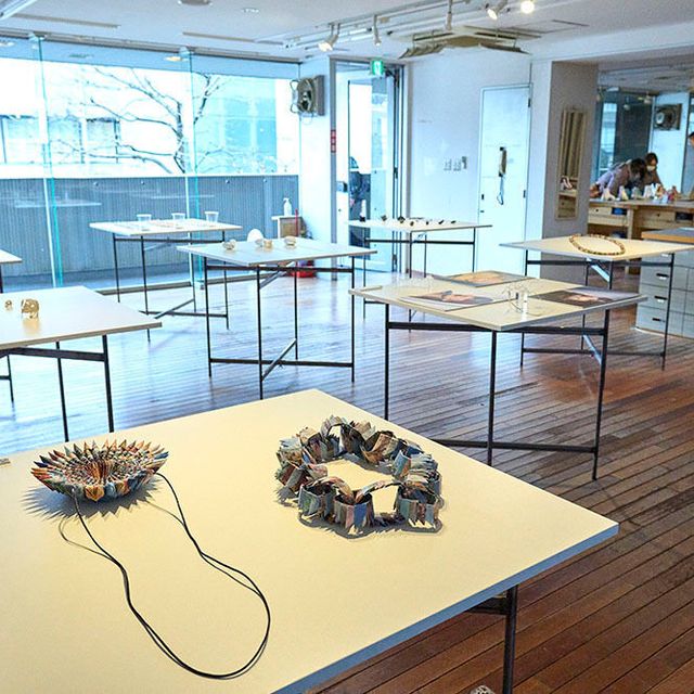 専門学校ヒコ・みづのジュエリーカレッジ 卒業制作展見学ツアー2