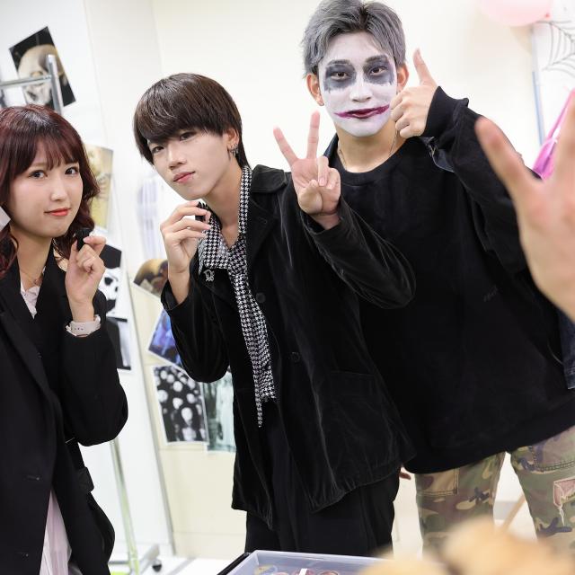 大村美容ファッション専門学校 体験B　ハロウィンメイク1