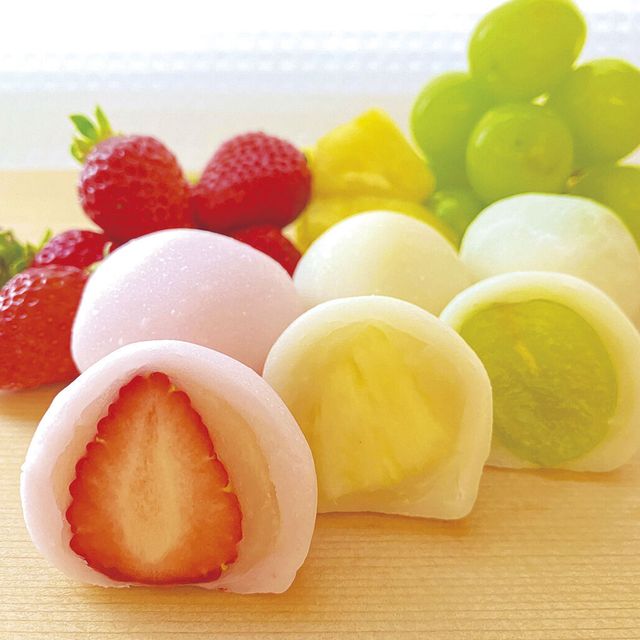 辻調理師専門学校 和菓子「フルーツ大福」1