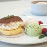 【カフェ】北海道マスカルポーネのティラミス風パンケーキの詳細