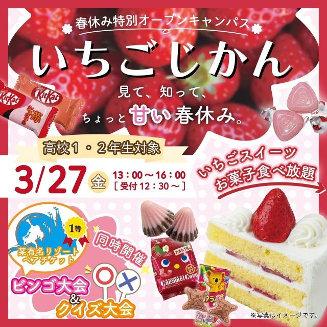 足利製菓専門学校 ※開催時間訂正※スプリングフェスタ♪クッキーの詰め合わせ2