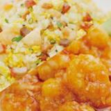 中華の王道！エビチリ＆自家製チャーシュー炒飯の詳細