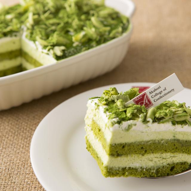 赤堀製菓専門学校 抹茶ティラミス＆抹茶ラテ2