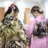 高津理容美容専門学校 ヘアアレンジ・着付2