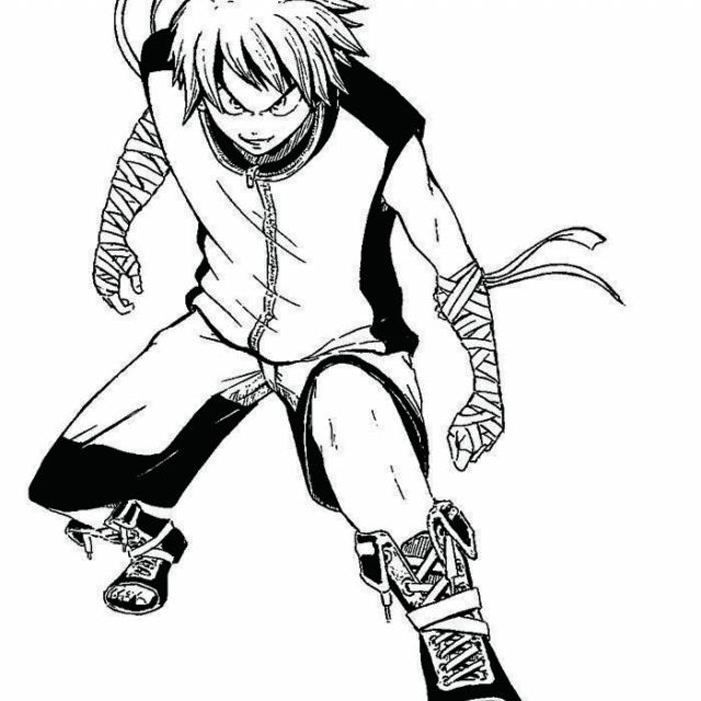 専門学校日本デザイナー学院 キャラクター講座(少年漫画編)1
