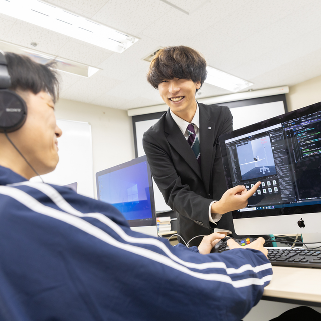 広島情報専門学校 来校型【ゲーム】あの有名な作品もUnityで作られている？2