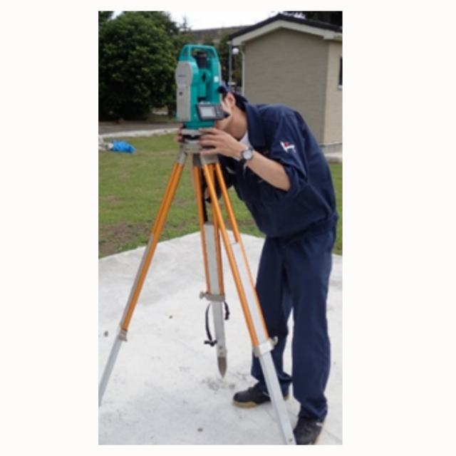 千葉職業能力開発短期大学校 【住居環境科】未来の建築を支える“測るチカラ”を体験しよう！2