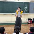 千葉明徳短期大学 【音楽】大澤先生の体験授業「手作り楽器であそぼう」