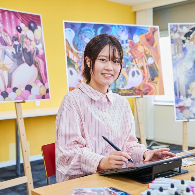 大阪アミューズメントメディア専門学校 キャラクターデザイン学科★5月オープンキャンパス1