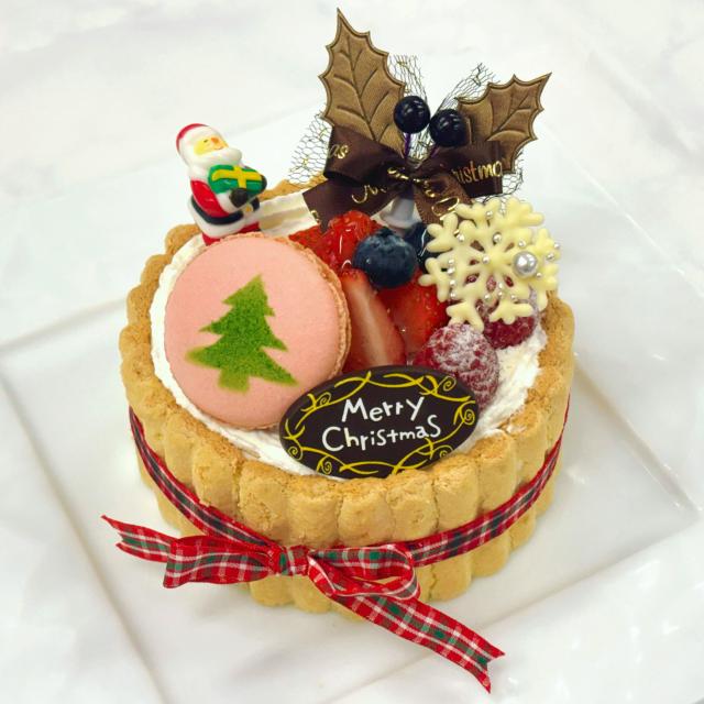 武蔵野調理師専門学校 【Xmasフェス】製菓：シャルロットケーキ＋豪華ブッフェ1