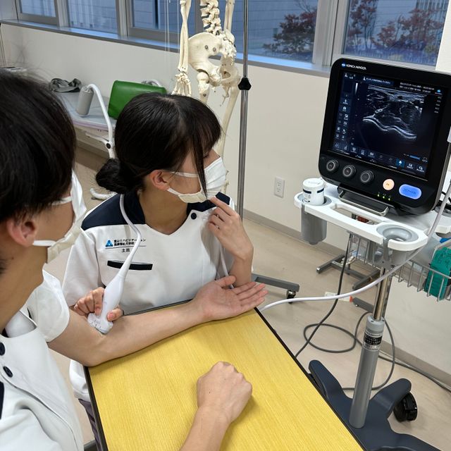 富山リハビリテーション医療福祉大学校 【理学療法科】５／２３（土）姿勢をチェックしてみよう！2