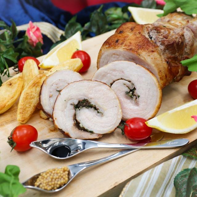 シェフパティシエ専門学校 Xmasオーキャン【調理体験】ローストポーク1