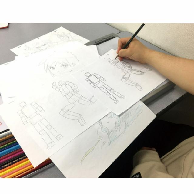 仙台デザイン＆テクノロジー専門学校 アニメーション体験1
