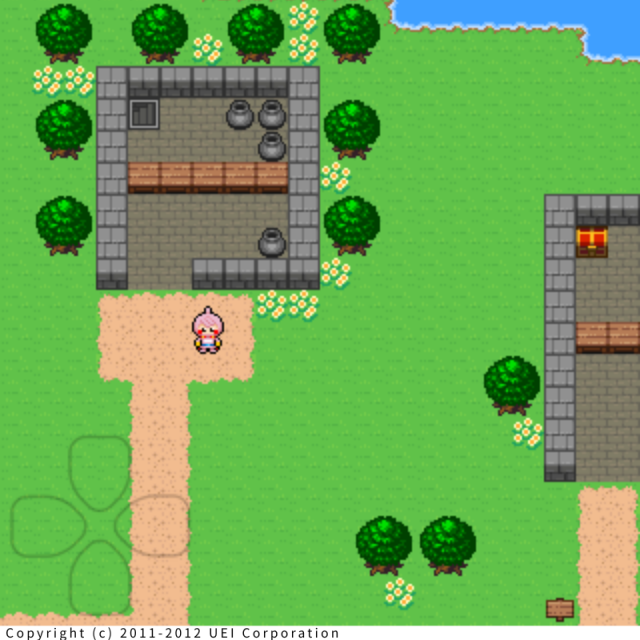 専門学校 東京ビジネス・アカデミー 「ドット絵RPGマップ開発」からプログラムを学ぼう1