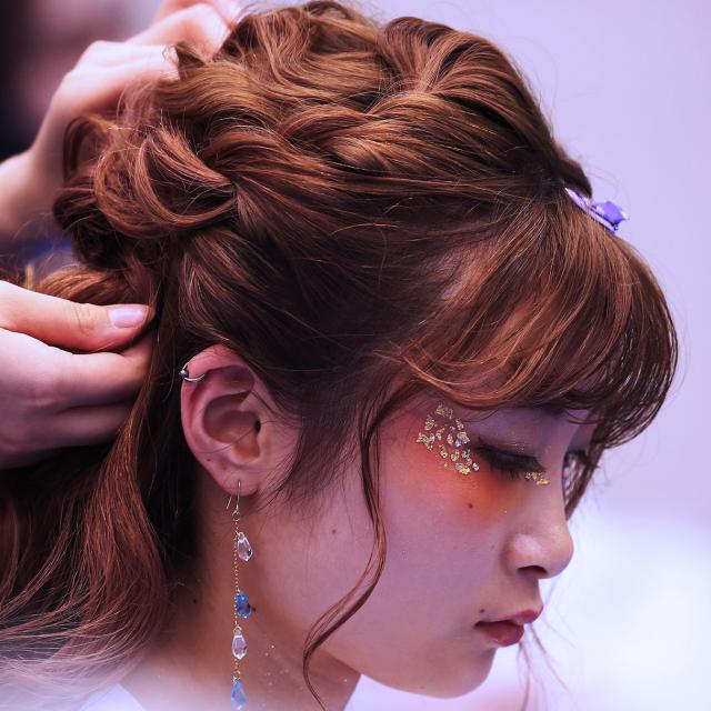 東京マックス美容専門学校 春のSPイベント第三弾。在校生によるヘアメイクコンテスト!1