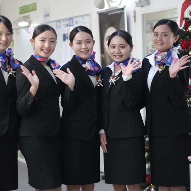 成田航空ビジネス専門学校 ナリビの先生・先輩と一緒に楽しもう！ #ナリビでクリスマス1