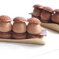 専門学校　福岡ビジョナリーアーツ 【フード】お店のチョコレートプレゼント！チョコレートエクレア