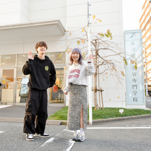 東洋理容美容専門学校 カットに挑戦してみよう♪3