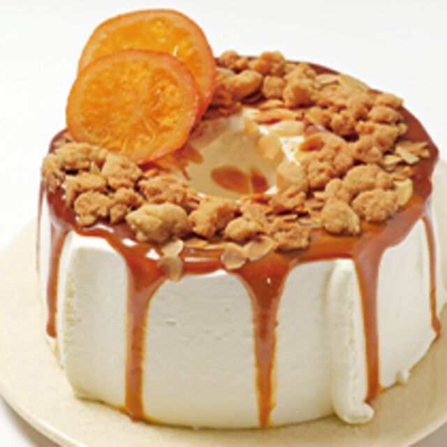 専門学校ビジョナリーアーツ 生キャラメルシフォンケーキ1