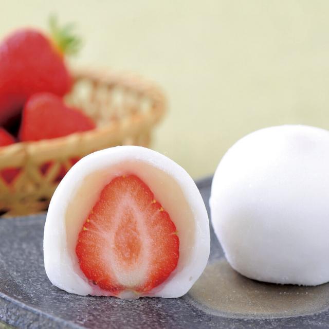 辻調理師専門学校 和菓子「いちご大福」1