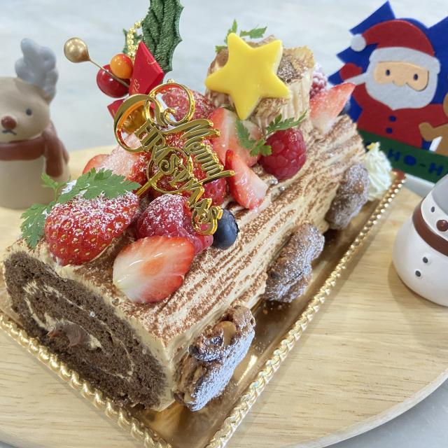 光塩学園調理製菓専門学校 【スイーツ】『ブッシュドノエル』に挑戦！1