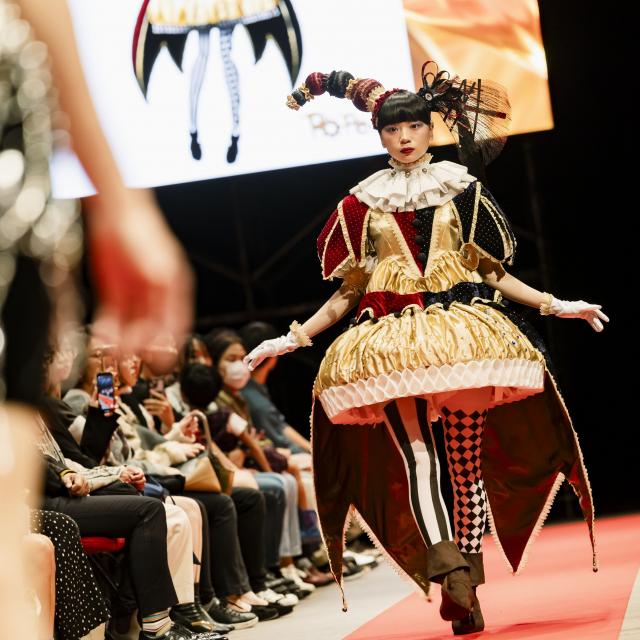 小井手ファッションビューティ専門学校 ★年に一度のファッションショー★パセーラ11階で開催★1