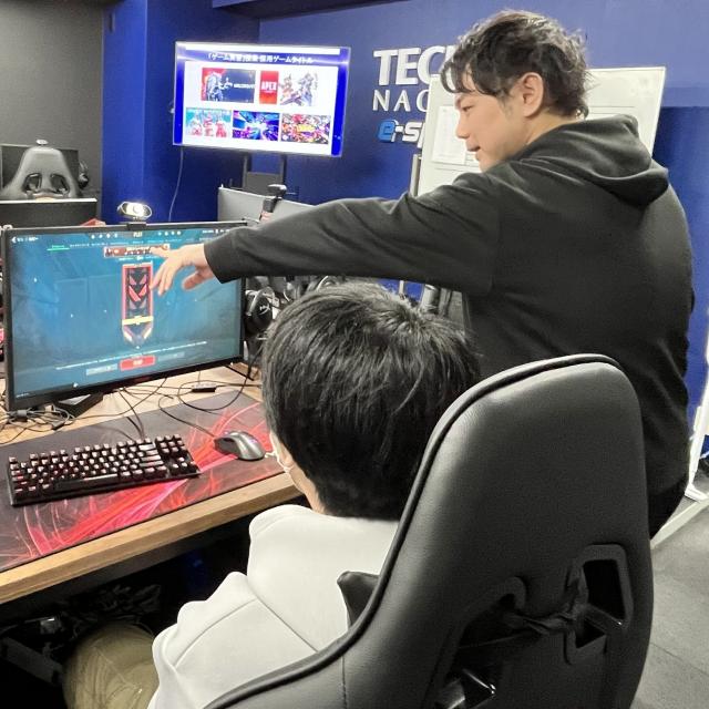 名古屋デザイン＆テクノロジー専門学校 プロゲーマー体験2