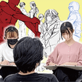 大阪総合デザイン専門学校 【漫画・アニメーション学科】クロッキーに挑戦！