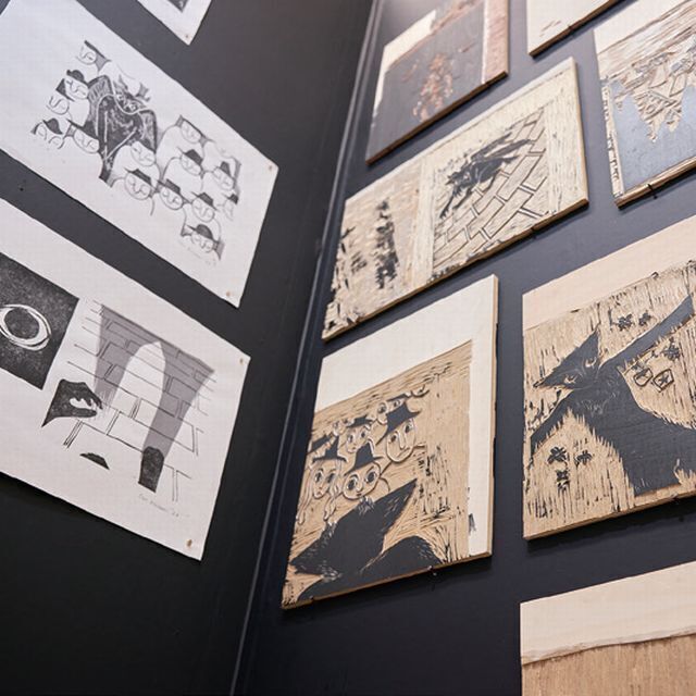 嵯峨美術短期大学 SAGABI 制作展見学会4