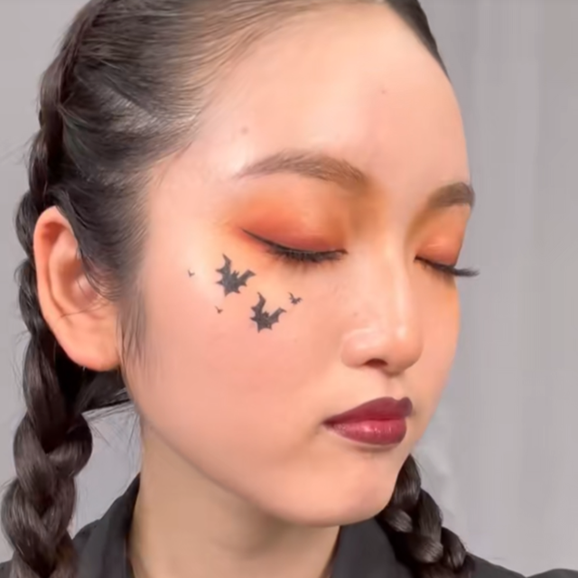 山野美容芸術短期大学 ☆ハロウィンパーティー★ハロウィン仕様のヘア＆メイク2
