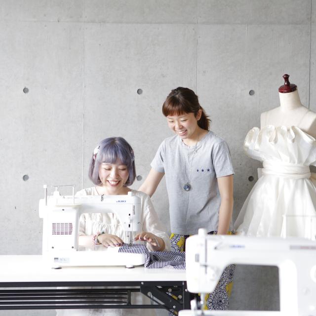 フレアスカート作り