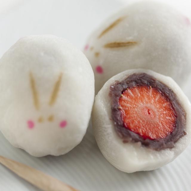 赤堀製菓専門学校 3月3日(日) 贅沢!KAWAIIウザギのいちご大福1