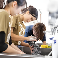 専門学校　福岡ビジョナリーアーツ 【ペット】高校2年生限定_担当犬のシャンプーをしよう♪