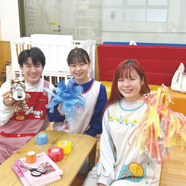 埼玉福祉保育医療製菓調理専門学校 週１登園を体験！保育園へ「こども先生」に会いに行こう！2