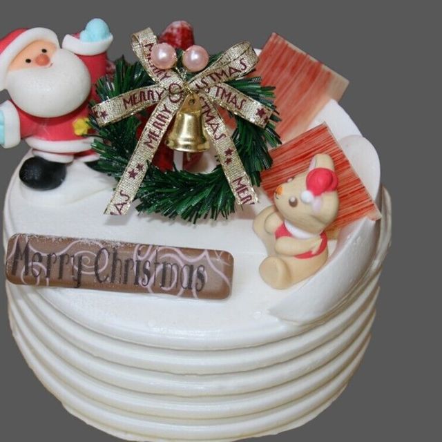 札幌ベルエポック製菓調理専門学校 【クリスマススペシャル】Xmasワンホールケーキ2