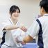 新宿医療専門学校 スクラブ着用！接骨院の先生体験！1