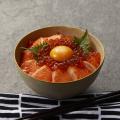 大阪調理製菓専門学校ｅｃｏｌｅ　ＵＭＥＤＡ 10/4【日本】サーモンいくら丼