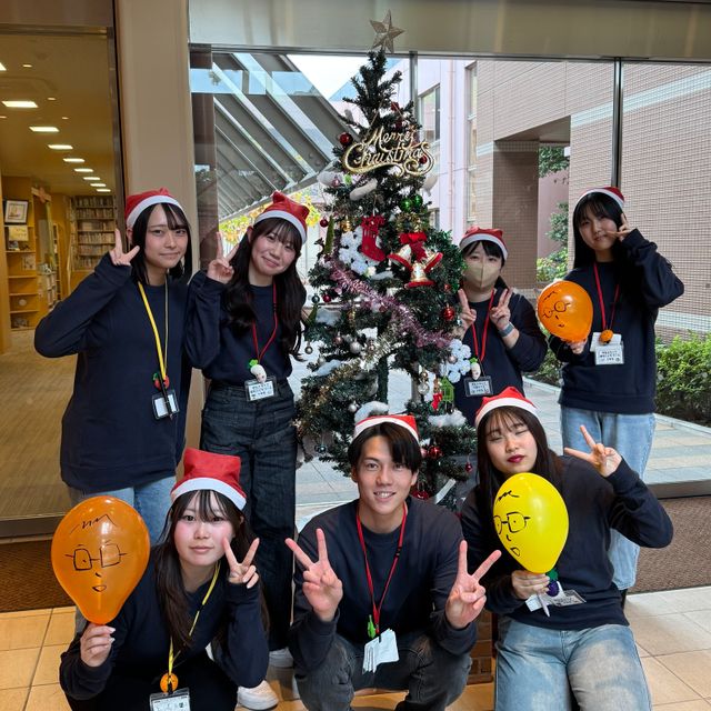 名古屋文化学園保育専門学校 クリスマスに向けて飾り作り2