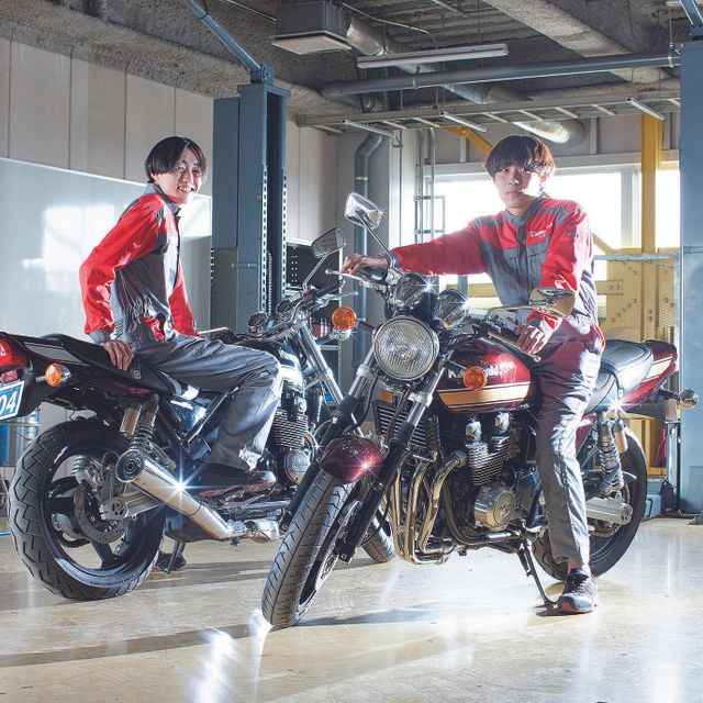 専門学校　新潟国際自動車大学校 【バイク好き注目】ゼファー・モンキー・ナナハンの整備体験！3