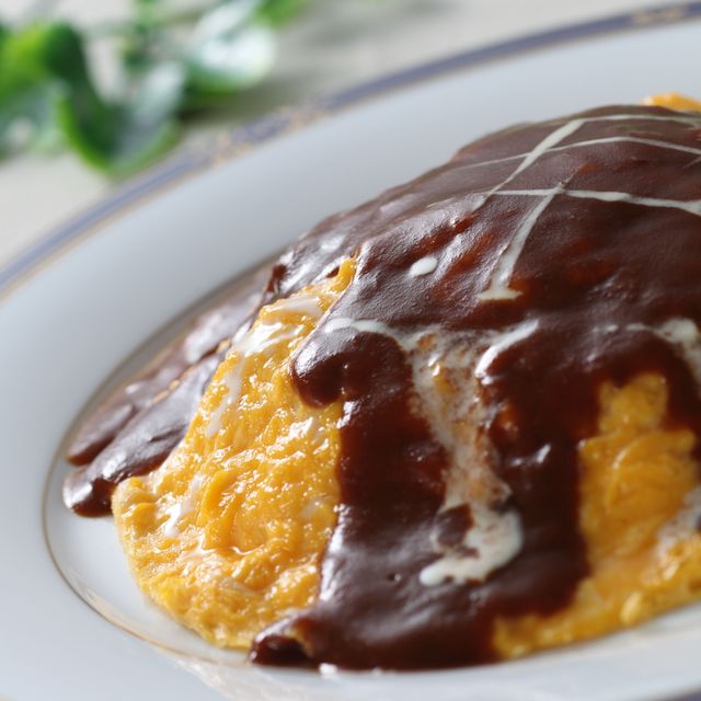 町田調理師専門学校 町調特製ソース×ふわとろ仕上げ！【オムライス（デミグラス】1