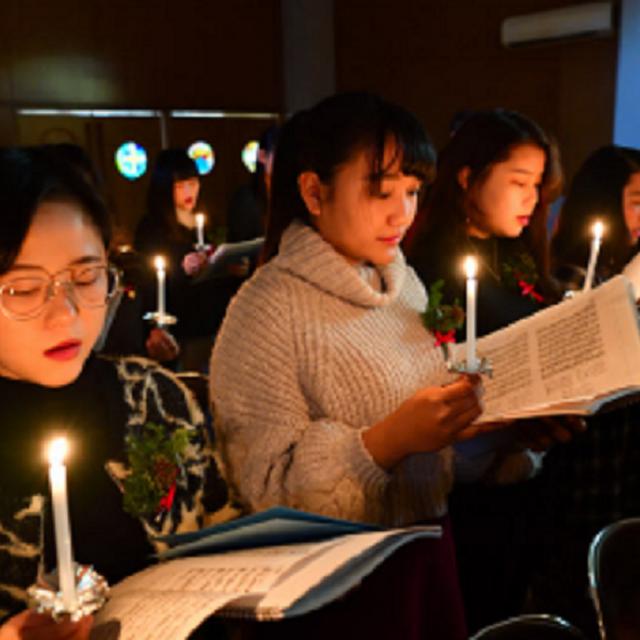 玉成保育専門学校 クリスマス礼拝(行事体験) 個別相談会1