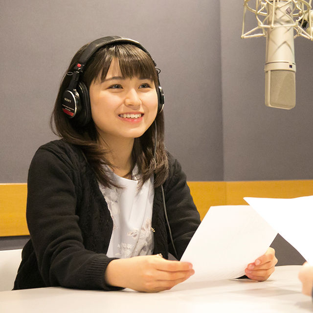 アナウンス科の体験入学「ラジオDJ・パーソナリティーを体験」