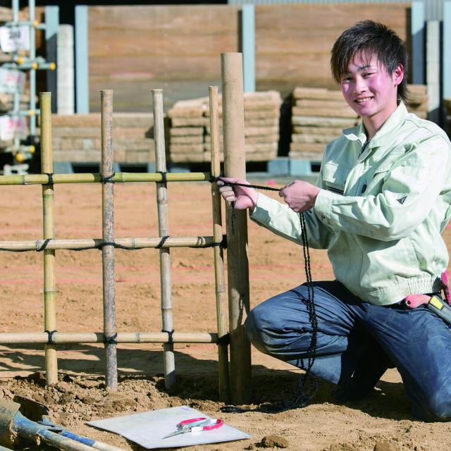 2017体験入学☆造園模型や庭のデザインをしよう!
