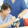横浜歯科医療専門学校 歯科技工士学科　「プロの器具を使って本格体験しよう！」　