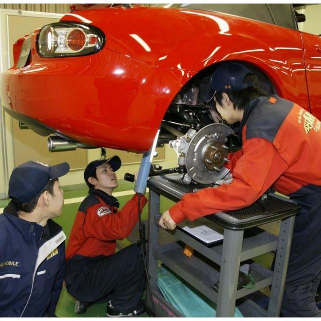 整備士ってカッコいい♪【水戸自動車】の体験実習!
